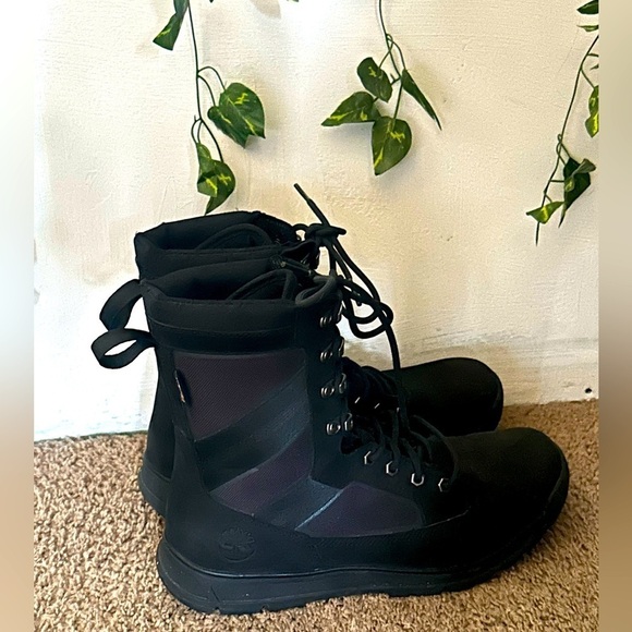 Timberland Field Guide Tall Leather Combat Boot - Picture 2 of 6